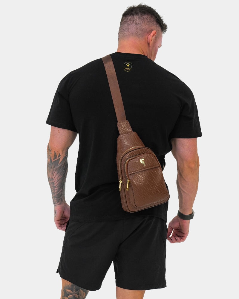 Brown Leather Messenger Bag Bag Tucann