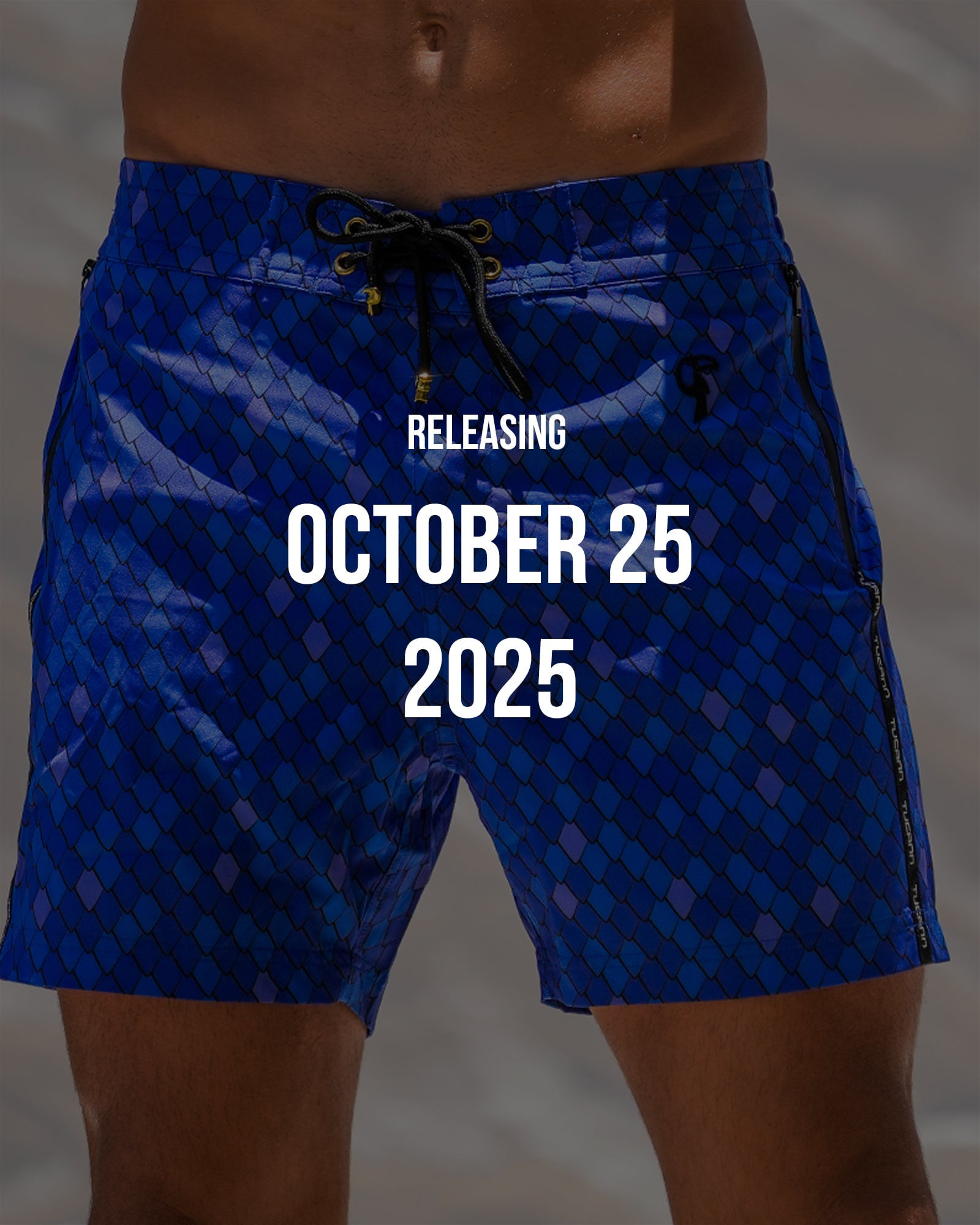 Dragon Scale - Royal 5" Shorts / Board shorts Tucann
