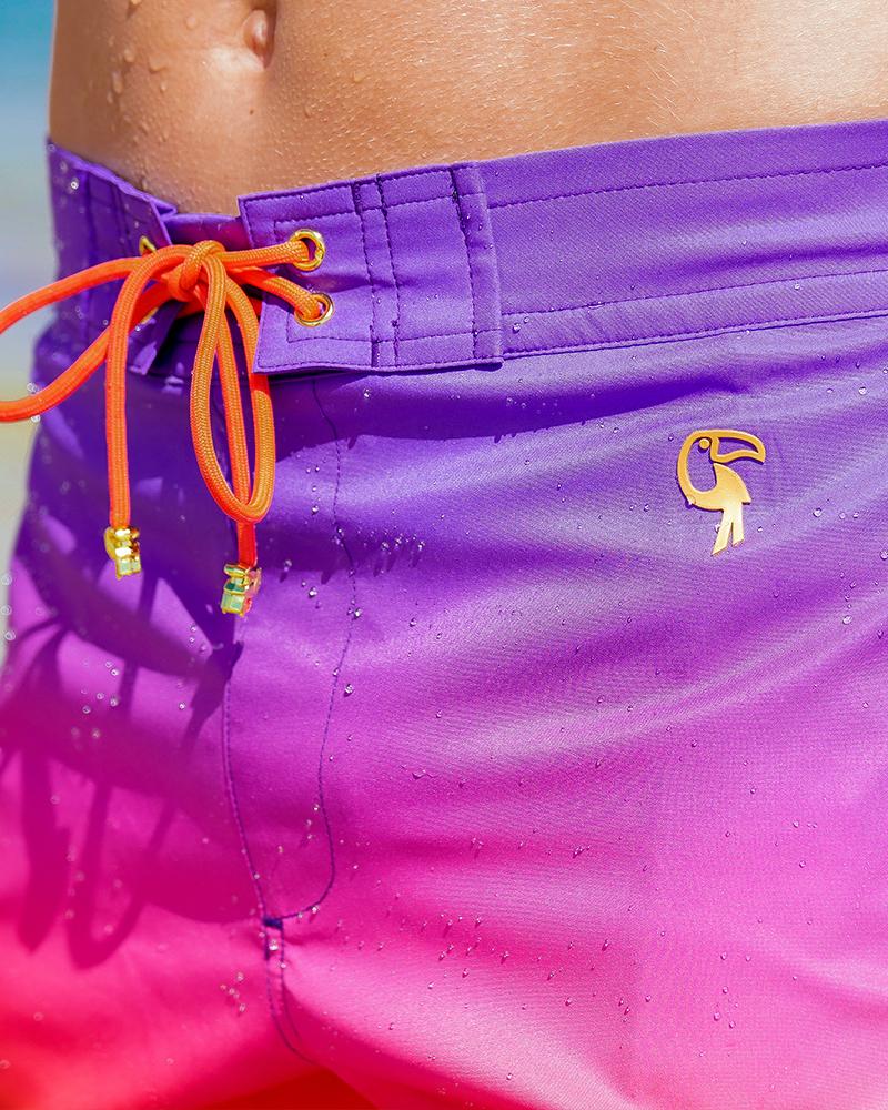 Faded Crimson v2 Swim Trunks - 3" Swim Trunks Tucann