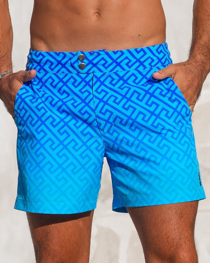 Faded Luxe - Blue Swim Trunks Tucann