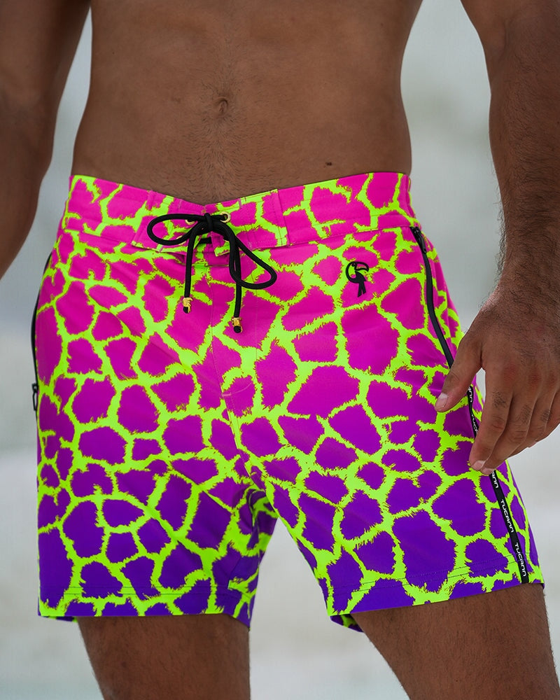 Faded Mirage - Pulse Swim Trunks Tucann