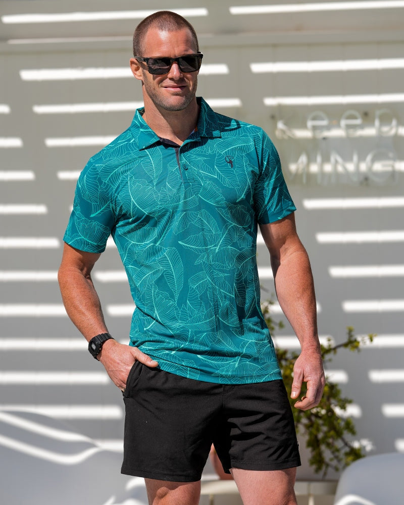Green Leaf Polo ( save for Black Friday ) SHIRT Tucann