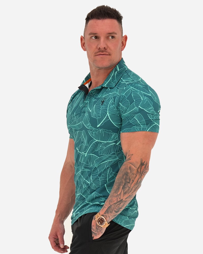 Green Leaf Polo SHIRT Tucann