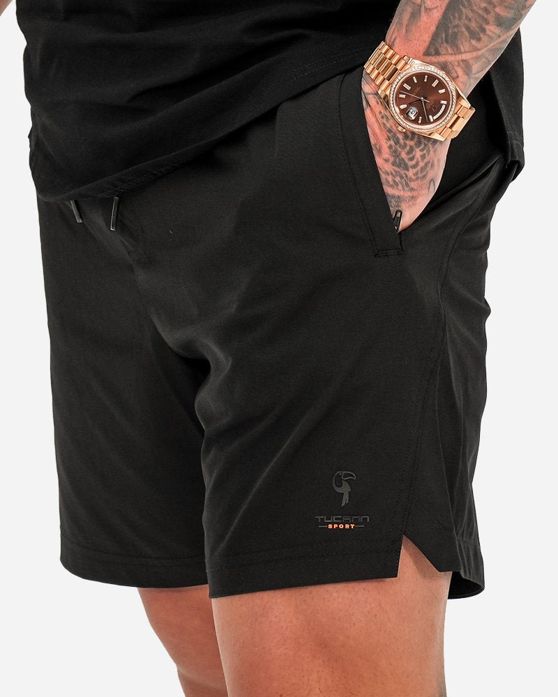 Hybrid Active Shorts - Black Shorts / Board shorts Tucann