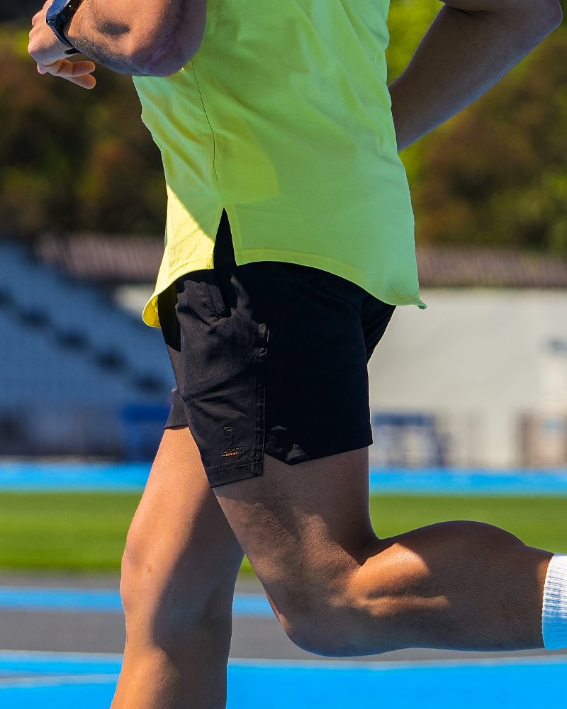 Hybrid Active Shorts - Black Shorts / Board shorts Tucann