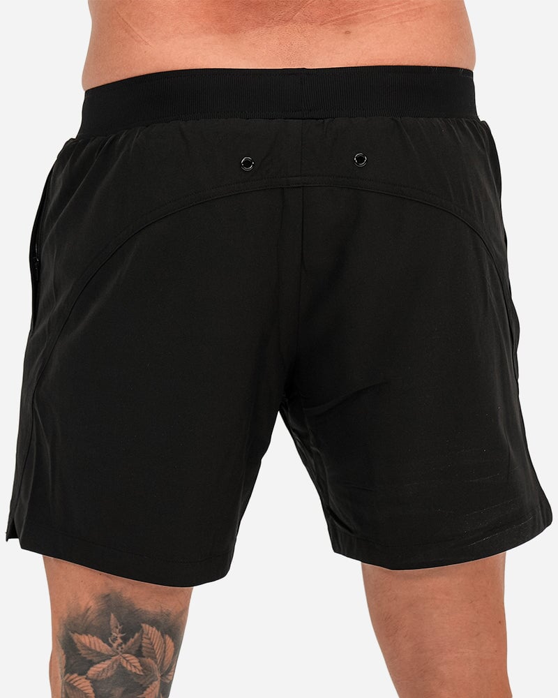 Hybrid Active Shorts - Black Shorts / Board shorts Tucann