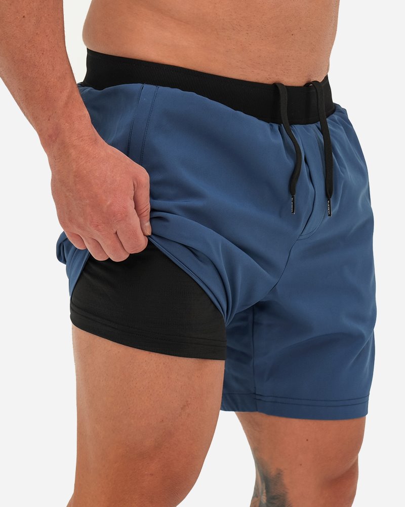 Hybrid Active Shorts - Blue ( hold for Black Friday ) Shorts / Board shorts Tucann