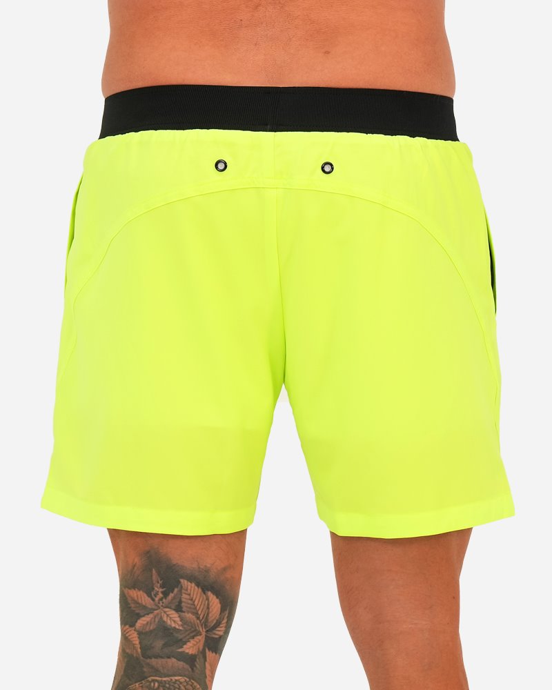 Hybrid Active Shorts - Fluro Green ( hold for Black Friday ) Shorts / Board shorts Tucann