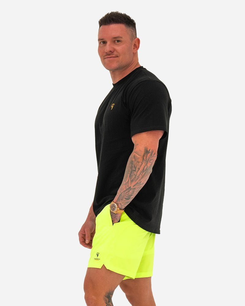 Hybrid Active Shorts - Fluro Green ( hold for Black Friday ) Shorts / Board shorts Tucann