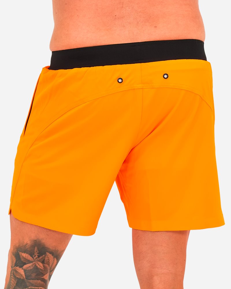 Hybrid Active Shorts - Orange Shorts / Board shorts Tucann