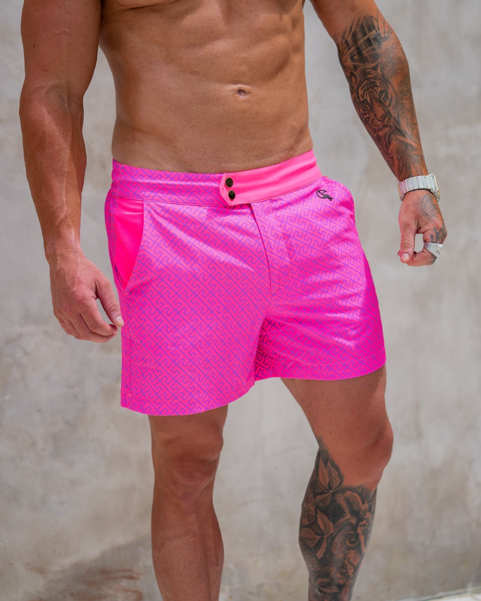 Luxe Magenta - 5" Shorts / Board shorts Tucann