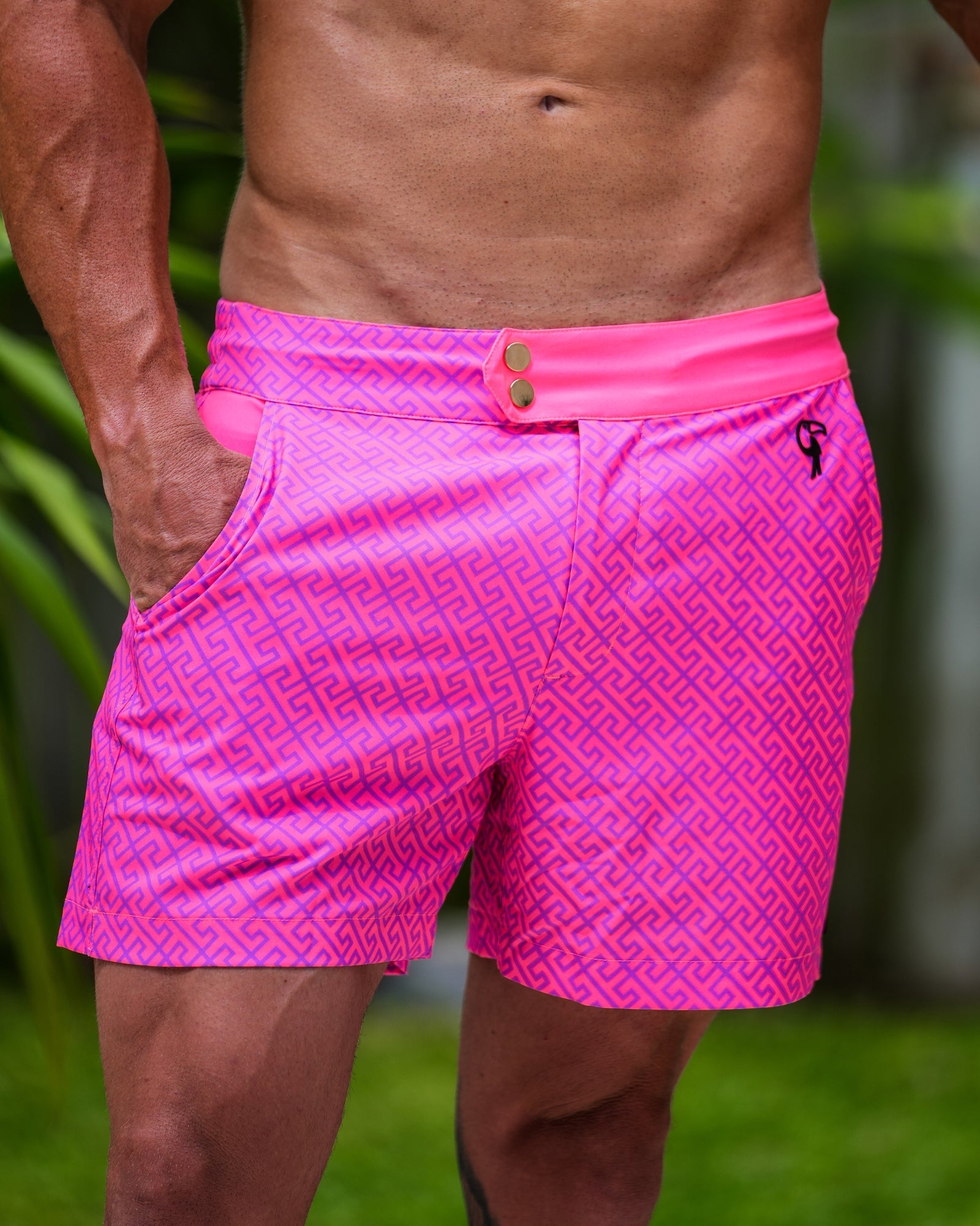 Luxe Magenta - 5" Shorts / Board shorts Tucann