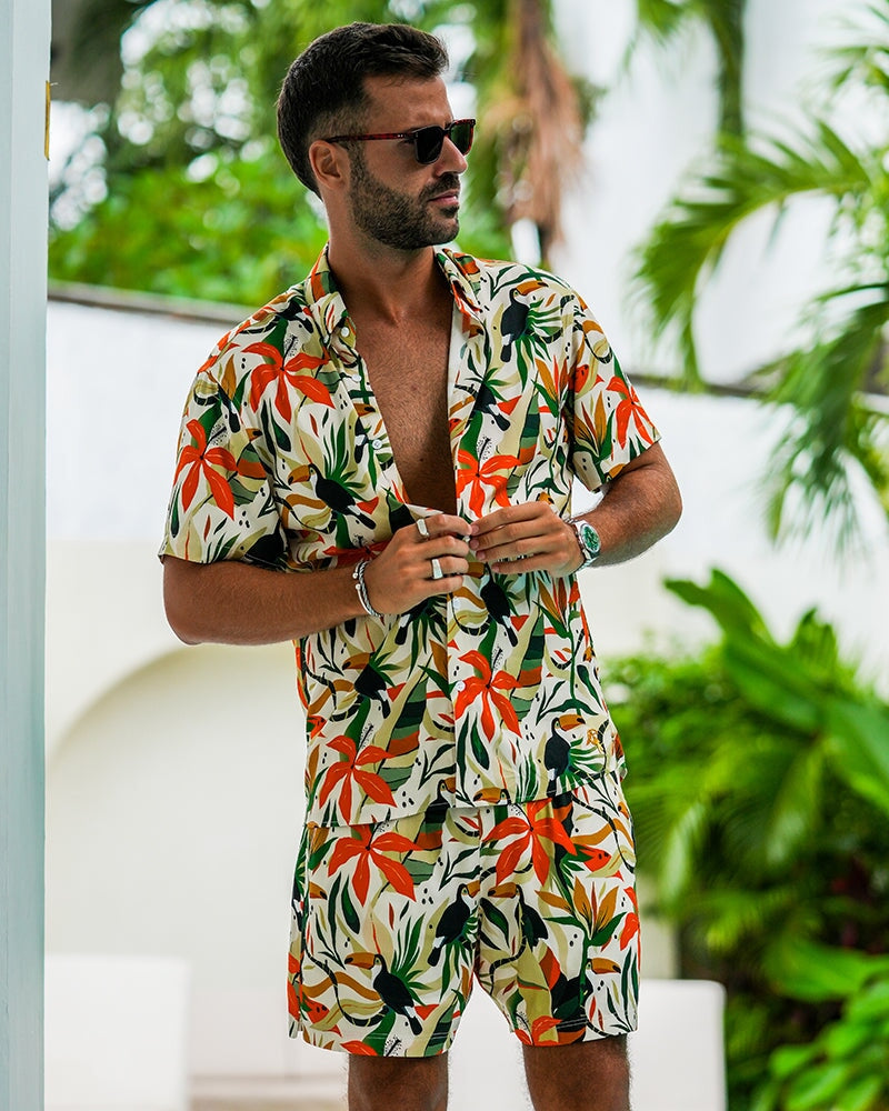 Luxe Set - Desert Jungle - Shorts Shorts / Board shorts Tucann