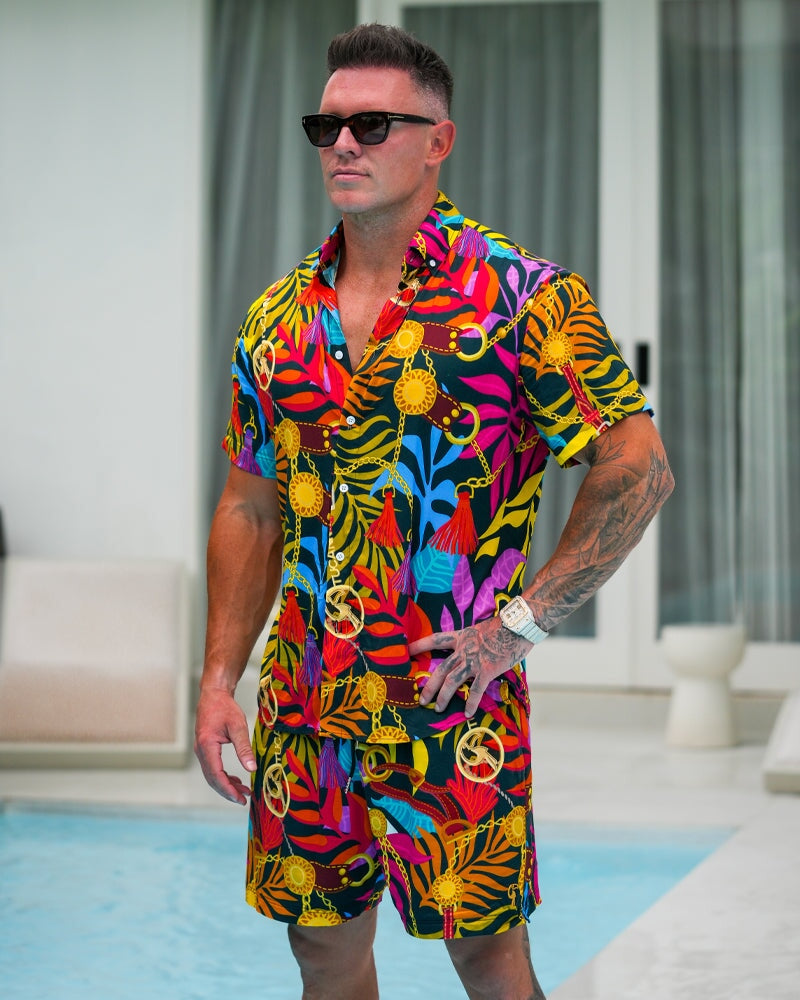 Luxe Set - Wild Jungle -Shorts Shorts / Board shorts Tucann