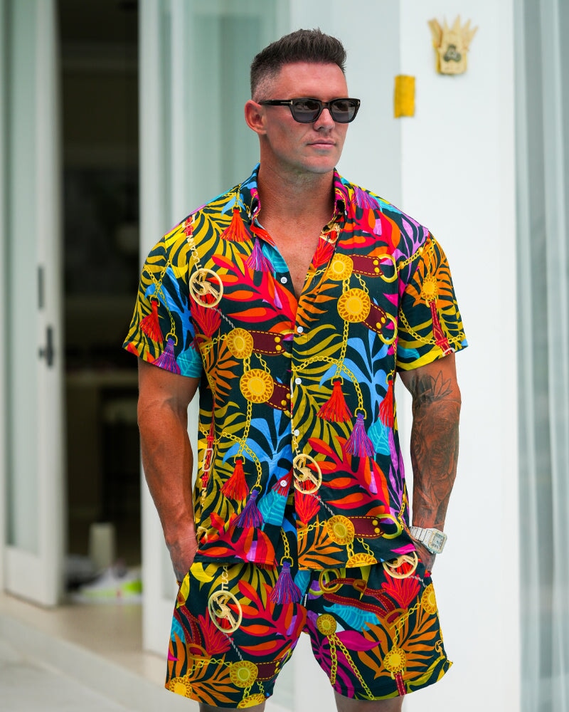 Luxe Set - Wild Jungle -Shorts Shorts / Board shorts Tucann