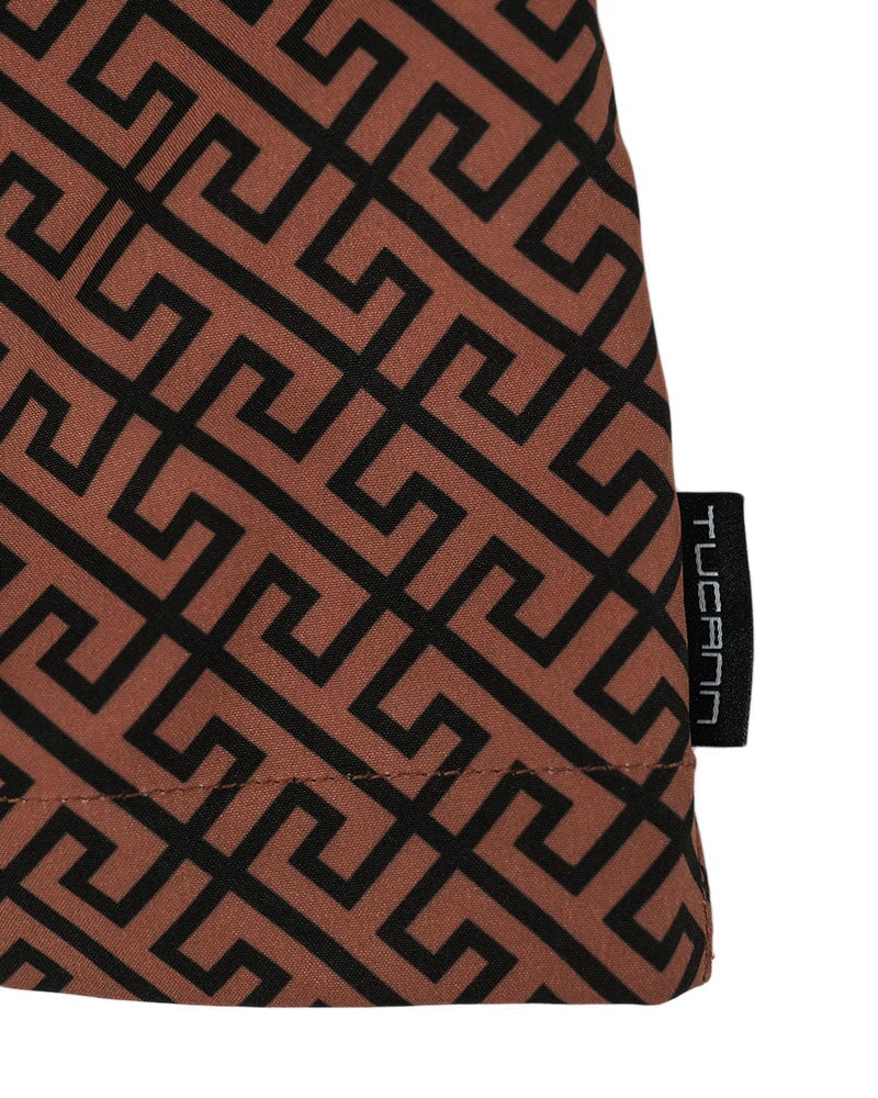 Luxe Swim Trunks - Chocolate Swim Trunks Tucann