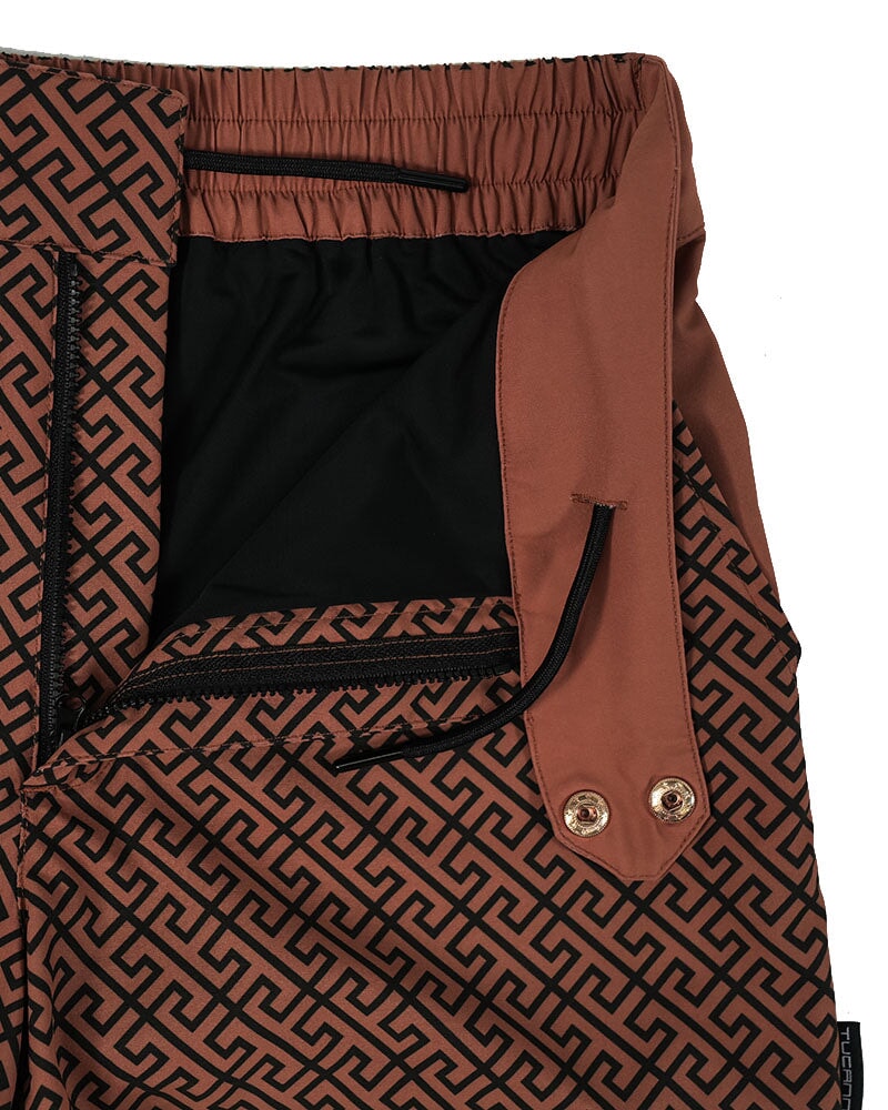 Luxe Swim Trunks - Chocolate Swim Trunks Tucann