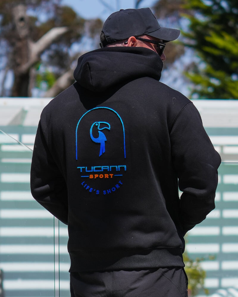 Luxe500 Hoodie - Black - Pullover HOODIES Tucann