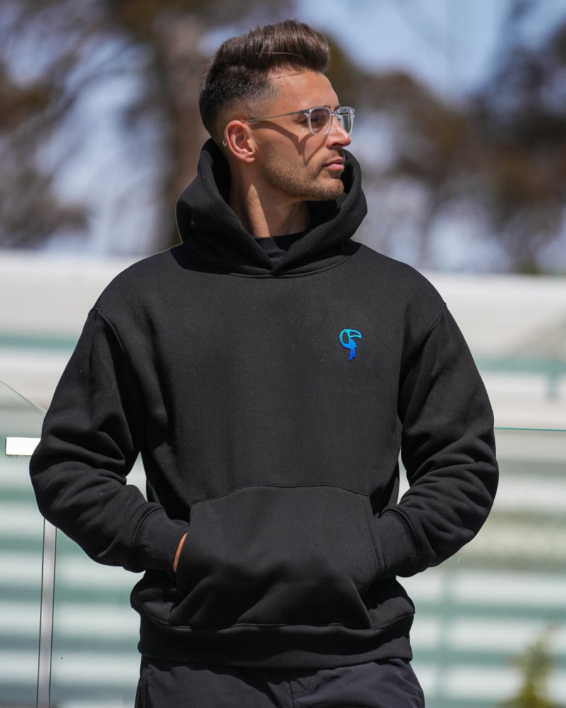 Luxe500 Hoodie - Black - Pullover HOODIES Tucann