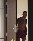 Pink Camo Swim Shorts - 3"