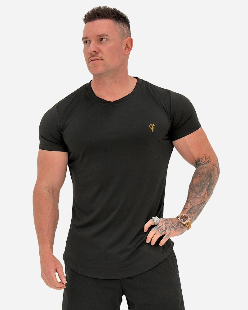 TUCANN ACTIVE TEE - BLACK SHIRT Tucann