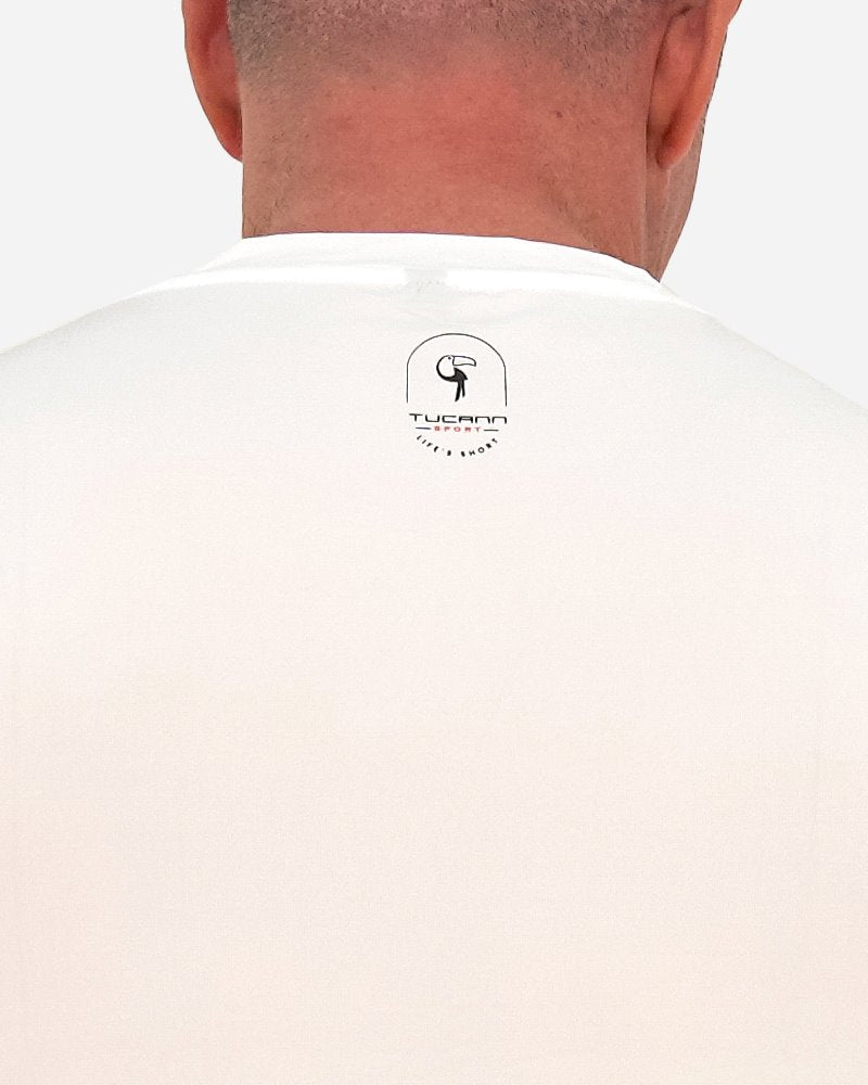 TUCANN ACTIVE TEE - WHITE SHIRT Tucann
