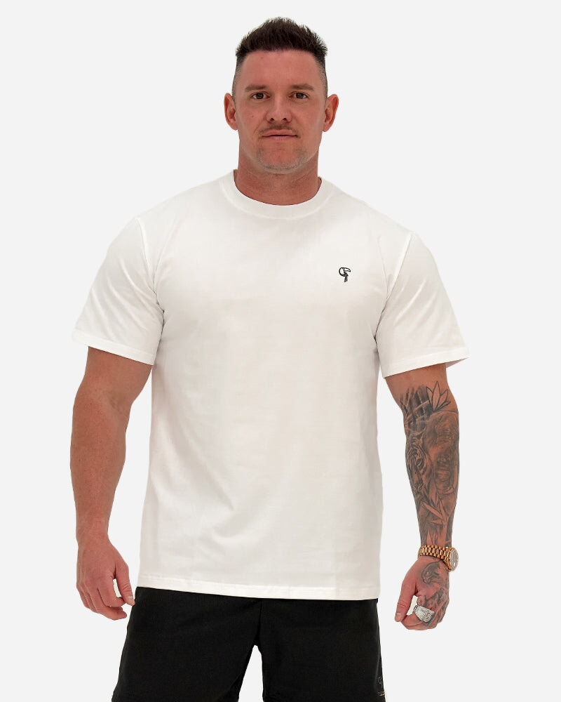 TUCANN SIGNATURE TEE - WHITE SHIRT Tucann