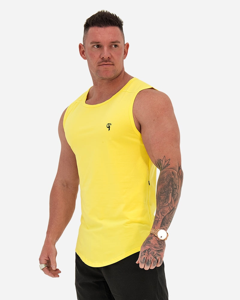 TUCANN SPORT SINGLET - YELLOW ( hold for Black Friday ) SHIRT Tucann