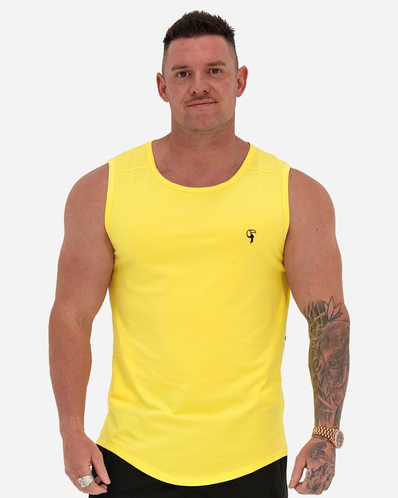 TUCANN SPORT SINGLET - YELLOW ( hold for Black Friday ) SHIRT Tucann