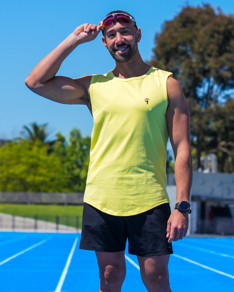 TUCANN SPORT SINGLET - YELLOW ( hold for Black Friday ) SHIRT Tucann