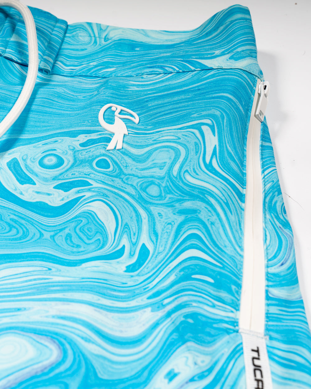 Blue Swirl Swim Trunks Tucann