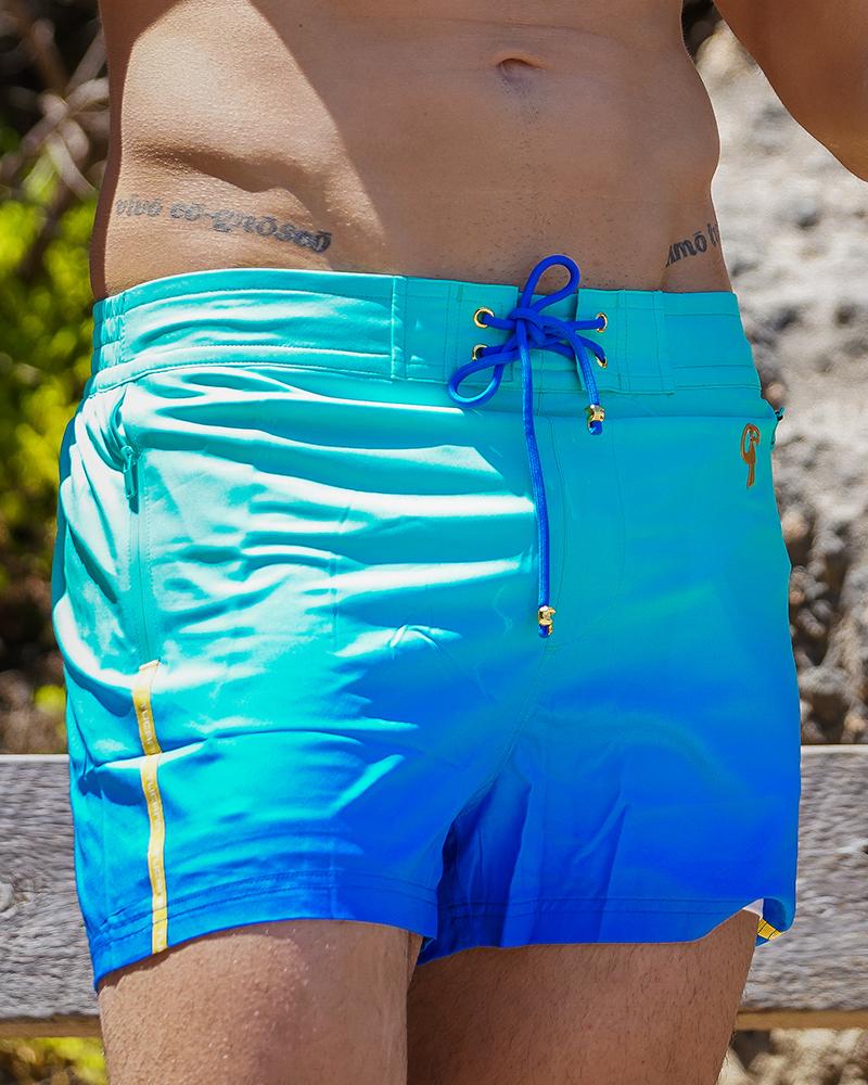 Faded Ocean Swim Trunks Shorts / Board shorts Tucann