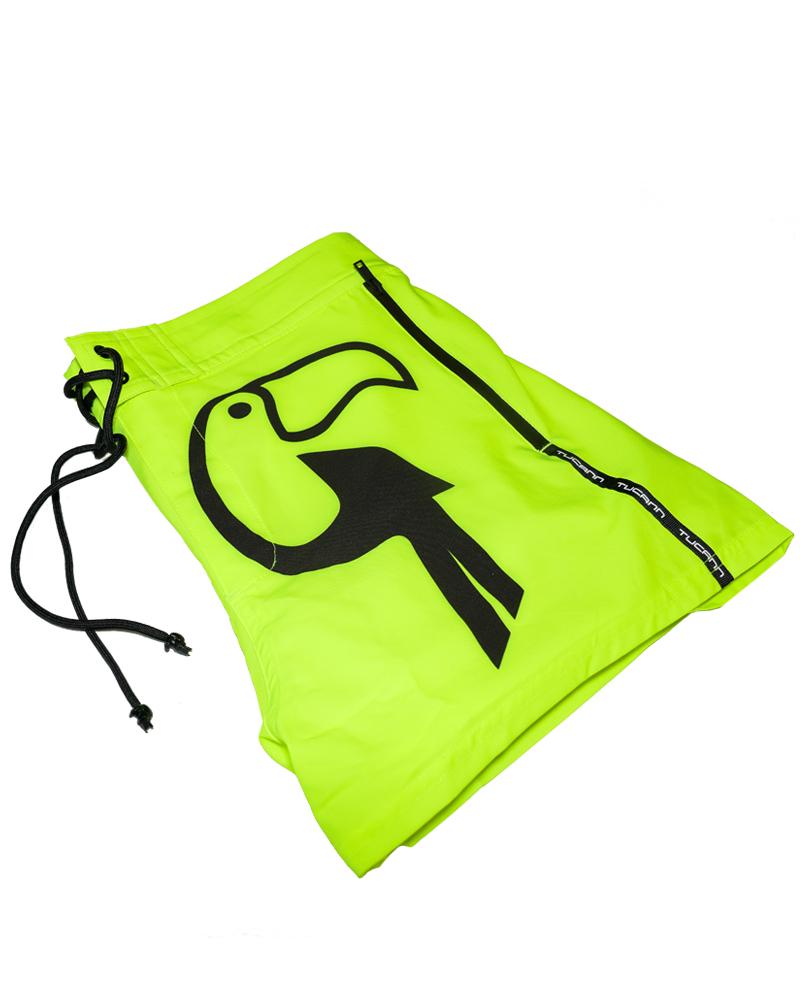 Fluro Yellow Tucann Swim Shorts Tucann America