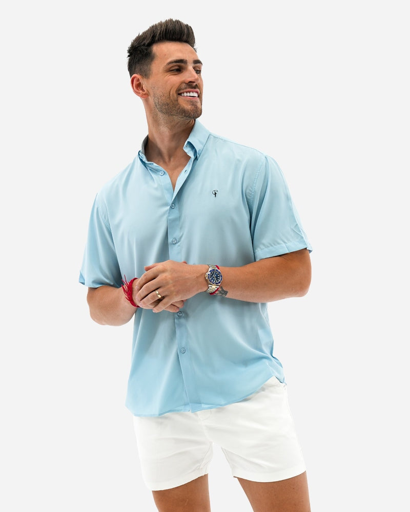 Men's Luxe Shirt - Blue SHIRT Tucann 