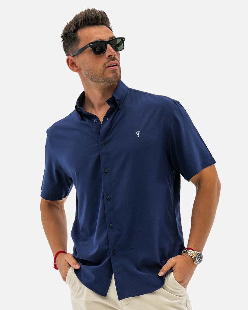 Men's Luxe Shirt - Navy SHIRT Tucann