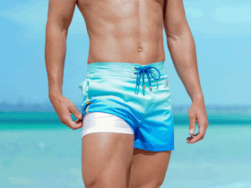 Anti-Chafe Swim Trunks