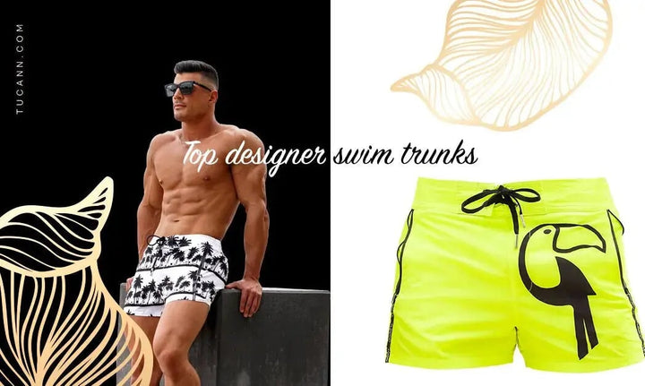 The best designer swim trunks to wear at the beach and beyond!