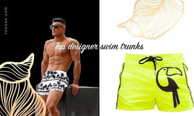 The best designer swim trunks to wear at the beach and beyond!