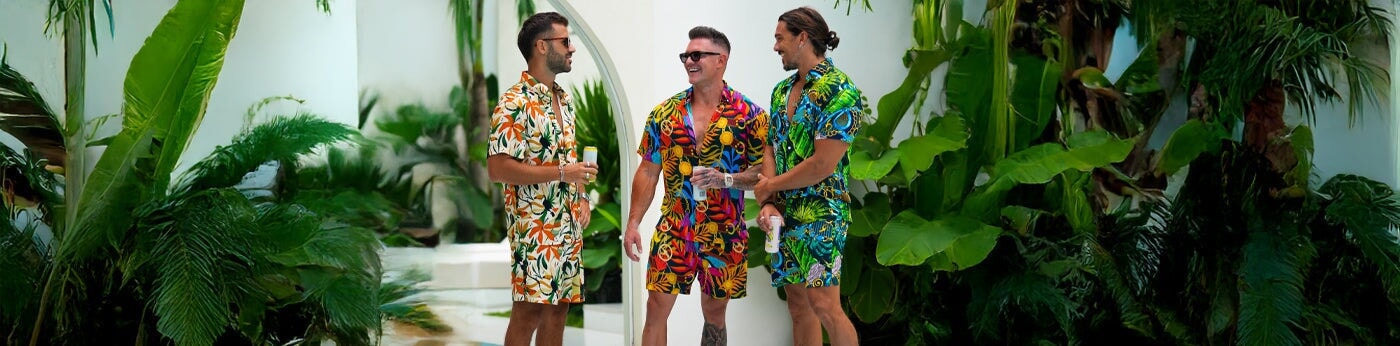 Men’s Co-ord Sets – Matching Shirt & Shorts