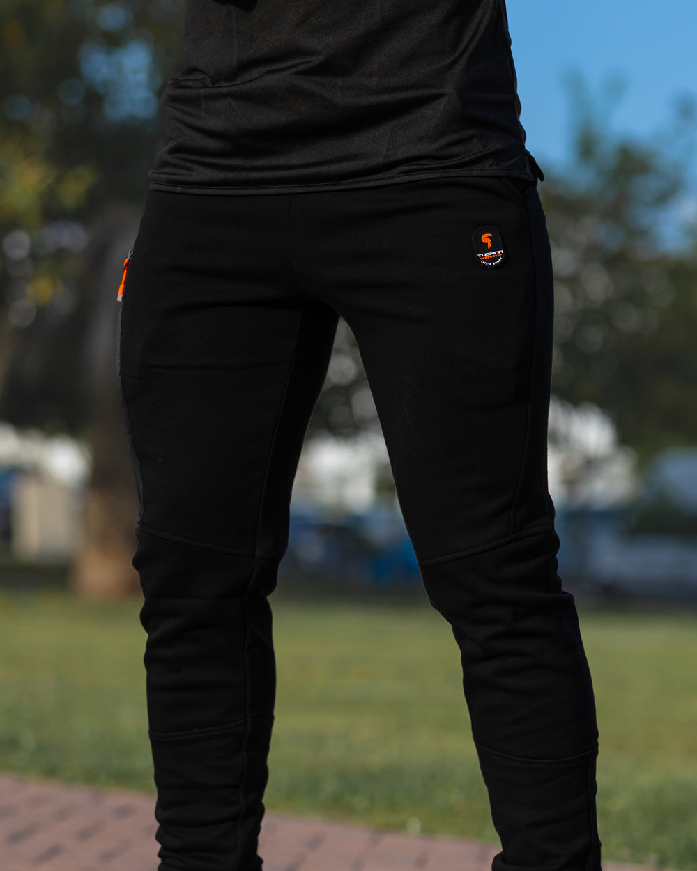 Mens Active Pants - Black