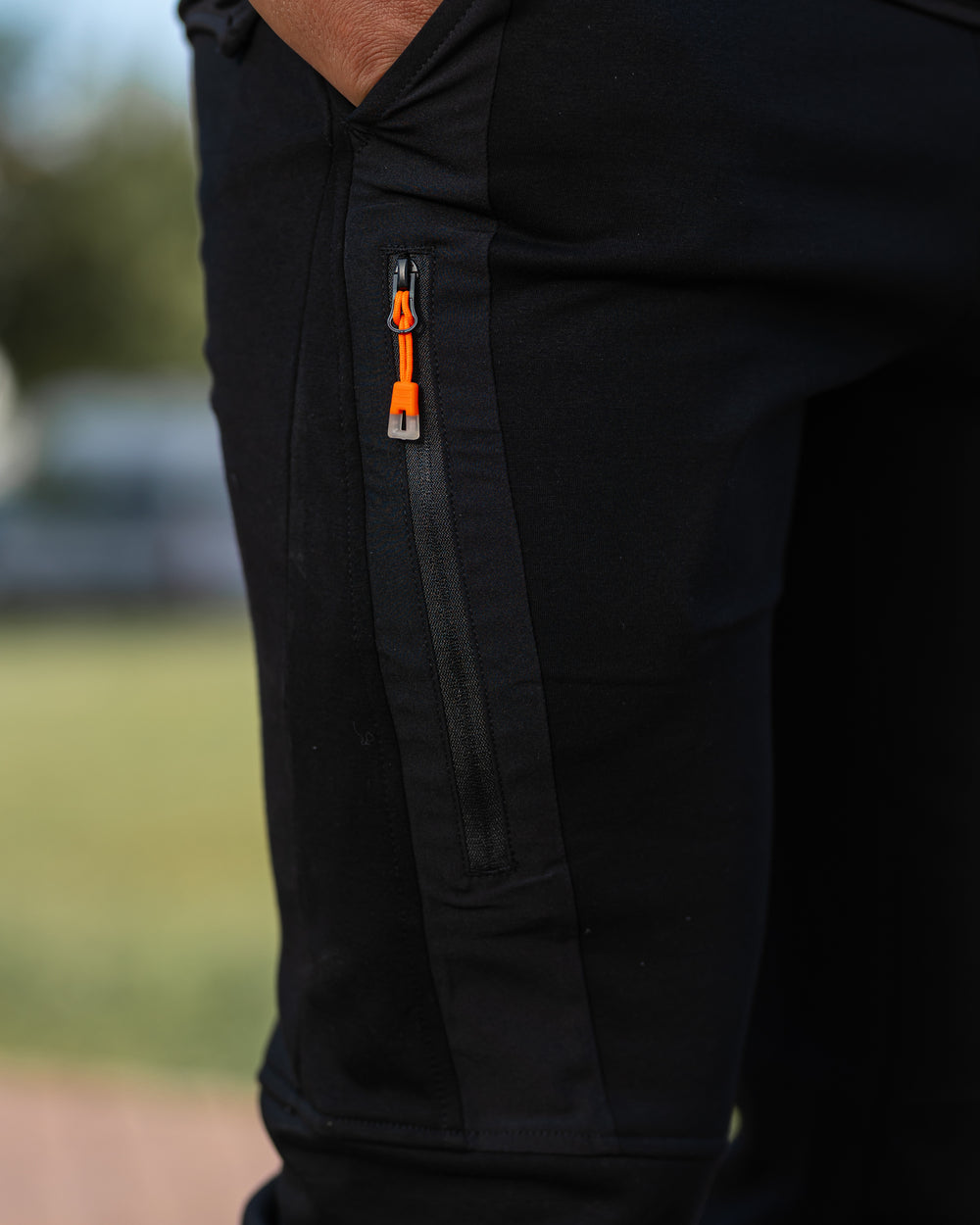 Mens Active Pants - Black