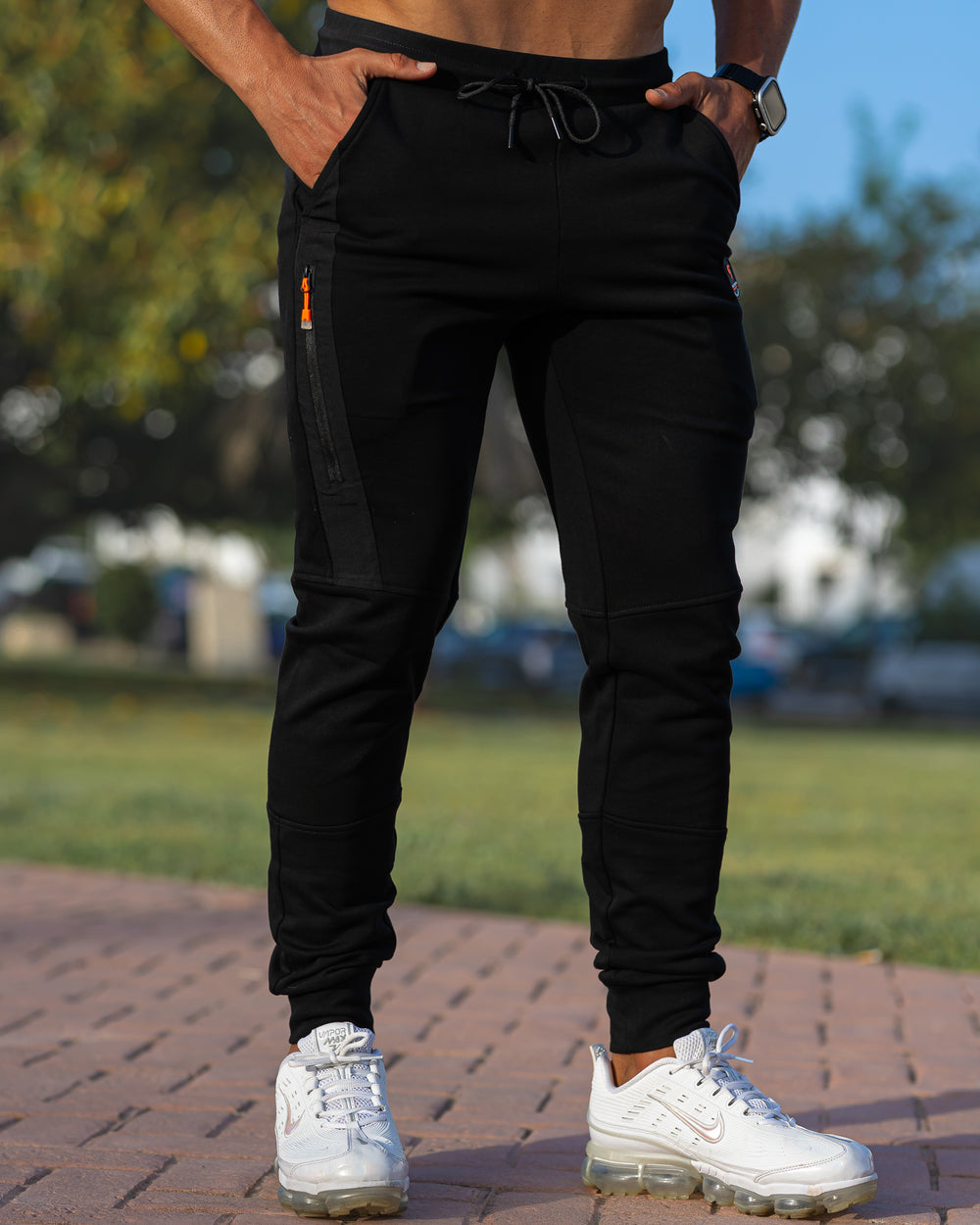 Mens Active Pants - Black