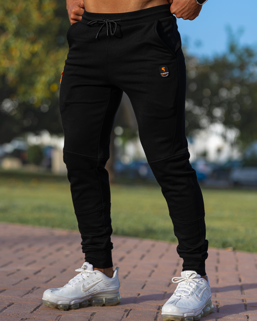 Mens Active Pants - Black