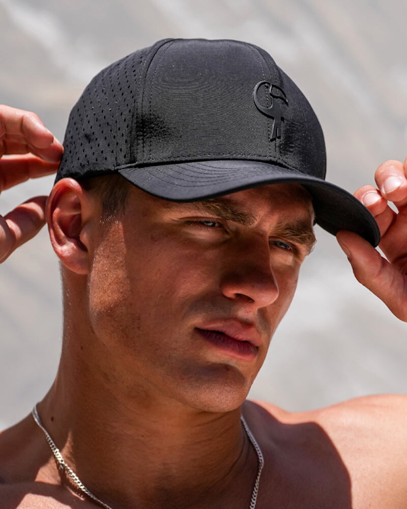 A-Frame Cap - Black Tucann 