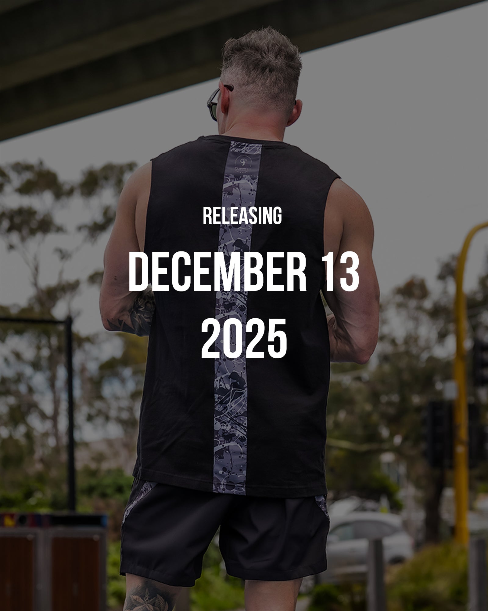 Active Sleeveless - Splatter - Black 5" Shorts / Board shorts Tucann 