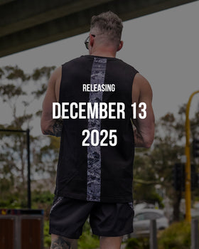 Active Sleeveless - Splatter - Black 5