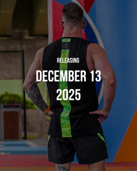 Active Sleeveless - Splatter - Lime 5