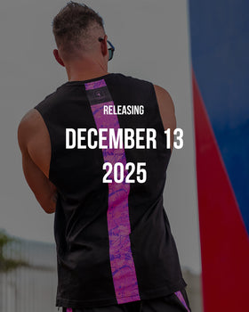 Active Sleeveless - Splatter - Purple 5