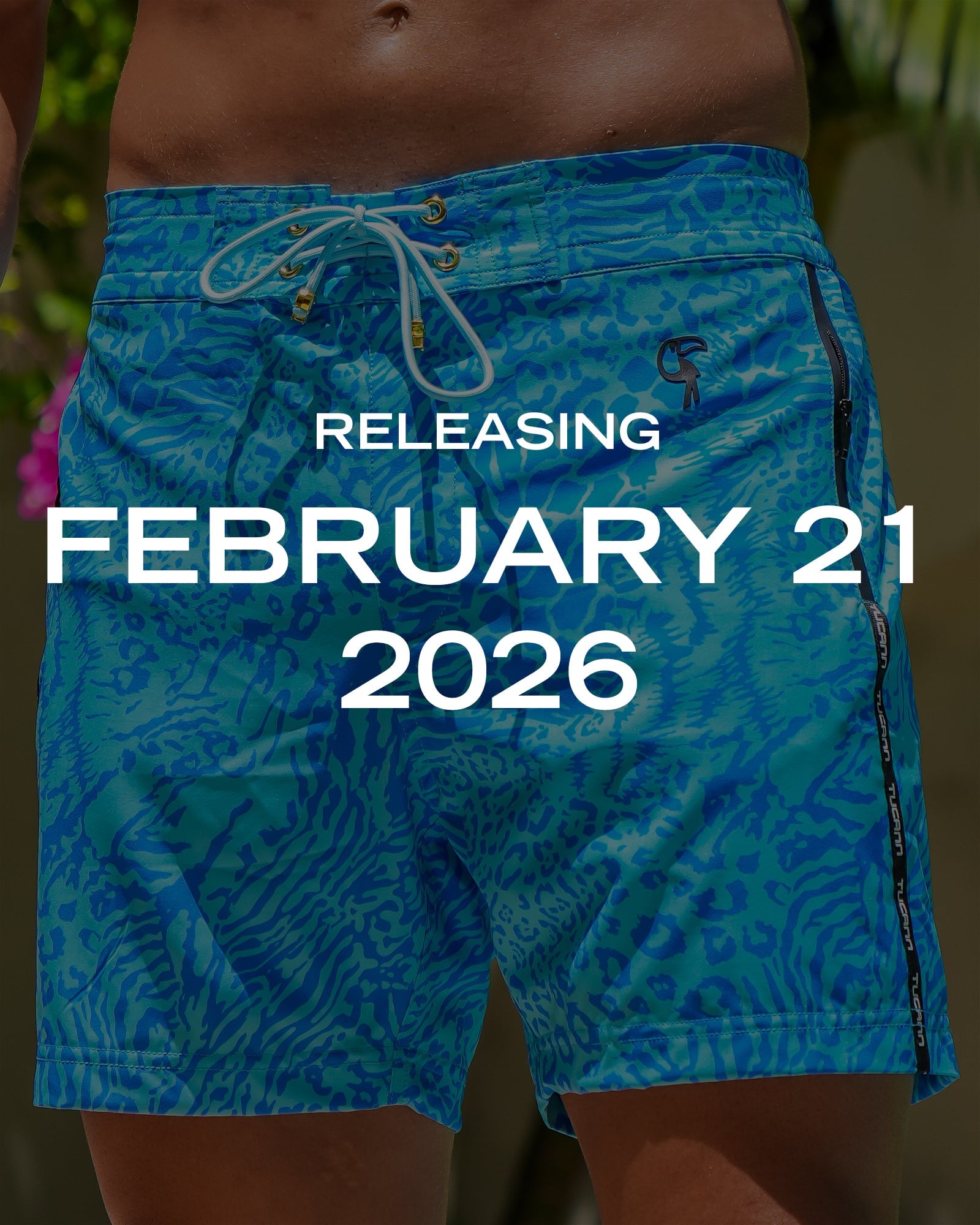 Bold Jungle - Ocean 5" Swim Trunks Tucann 