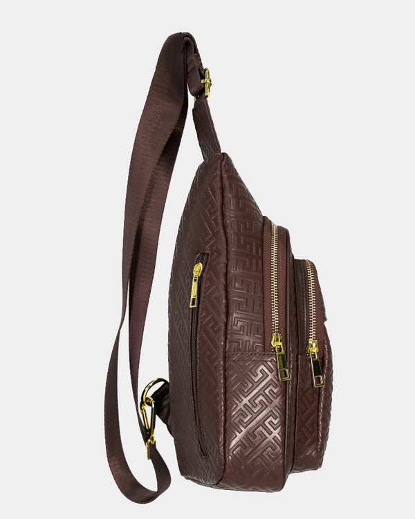 Brown Leather Messenger Bag Bag Tucann 